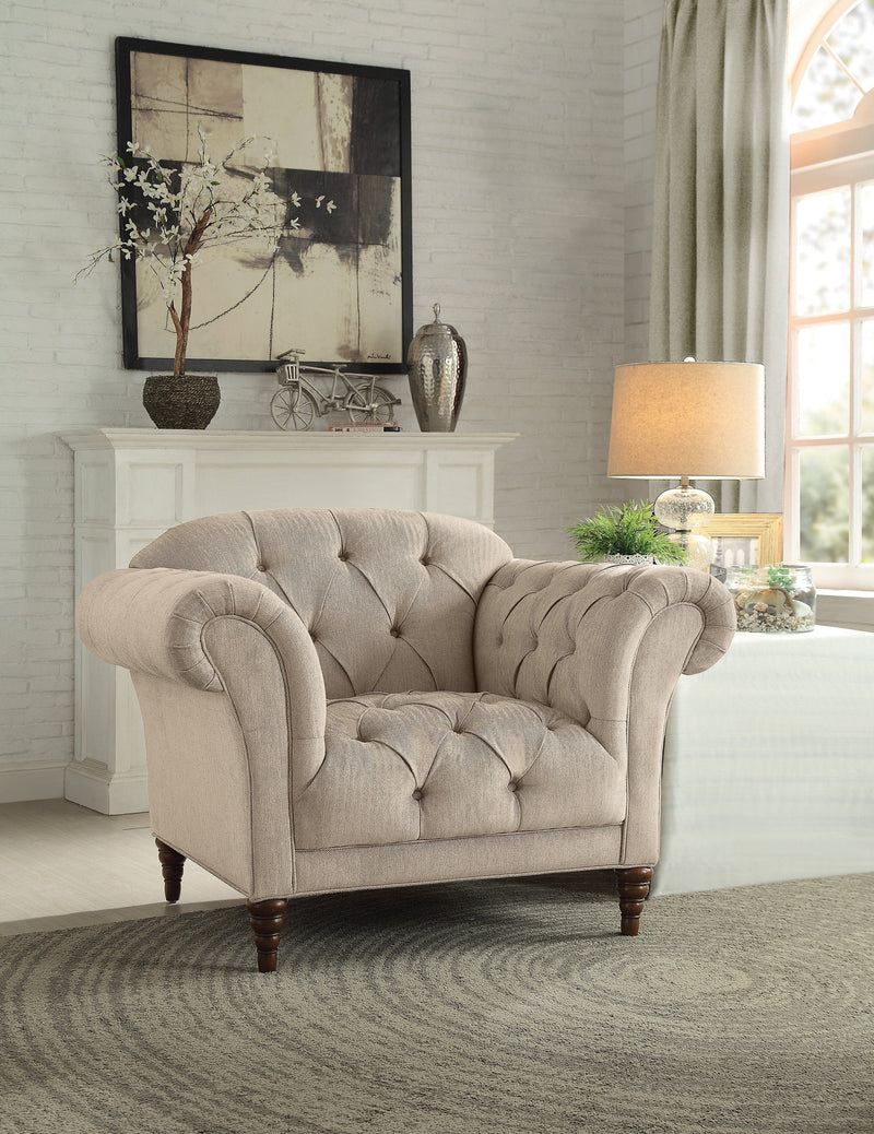 St. Claire Beige Living Room Set - Lara FurnitureLiving Room Set