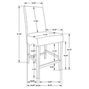 Stanton 9-piece Square Counter Height Dining Table Set Grey - 102068-S9