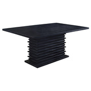 Stanton Rectangular 66-inch Dining Table Black - 102061