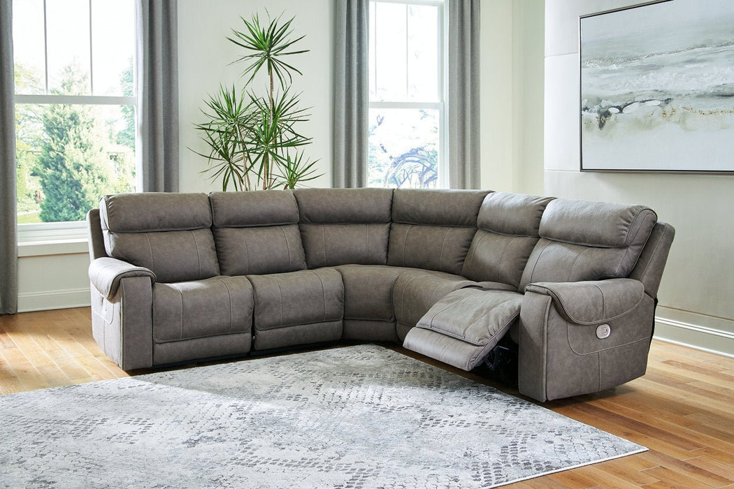 Starbot Fossil 5 - Piece Power Reclining Sectional - Gate FurniturePower Reclining Sectional
