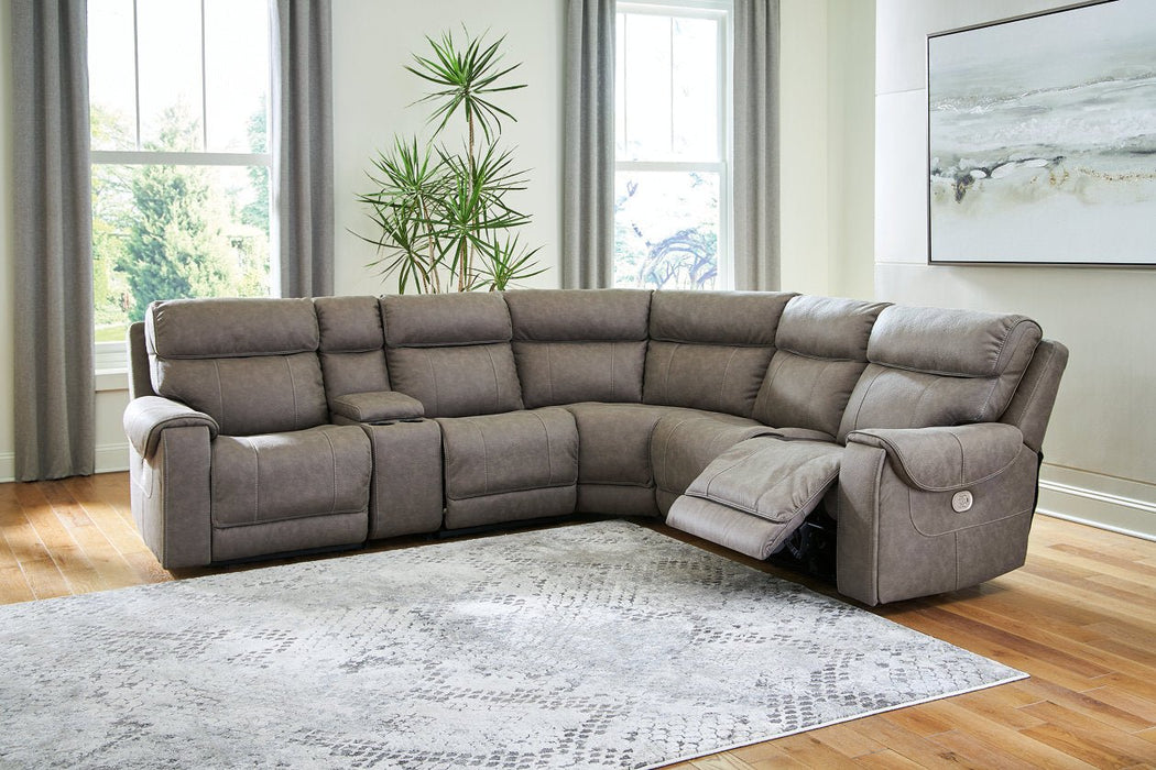 Starbot Fossil 6 - Piece Power Reclining Sectional - Gate FurniturePower Reclining Sectional