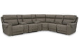 Starbot Fossil 7 - Piece Power Reclining Sectional - Gate FurniturePower Reclining Sectional