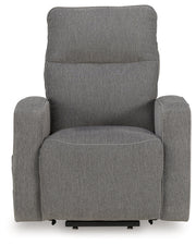 Starganza Gray Power Lift Recliner - 9370412