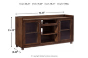 Starmore Brown 70" TV Stand - Lara FurnitureTV Stand