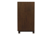Starmore Brown 70" TV Stand with Electric Fireplace - Gate FurnitureTV Stand