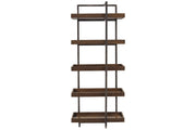 Starmore Brown/Gunmetal Left or Right Pier - Lara FurnitureEntertainment Center