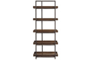 Starmore Brown/Gunmetal Left or Right Pier - Lara FurnitureEntertainment Center