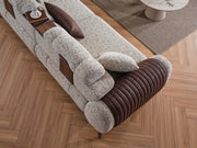 Stella 4-pieces (2 Sofa & 2 Chair) Livingroom in Beige - 200-ELIF-STE-A630-3311