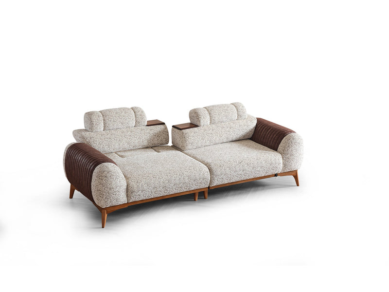 Stella 4-pieces (2 Sofa & 2 Chair) Livingroom in Beige - 200-ELIF-STE-A630-3311
