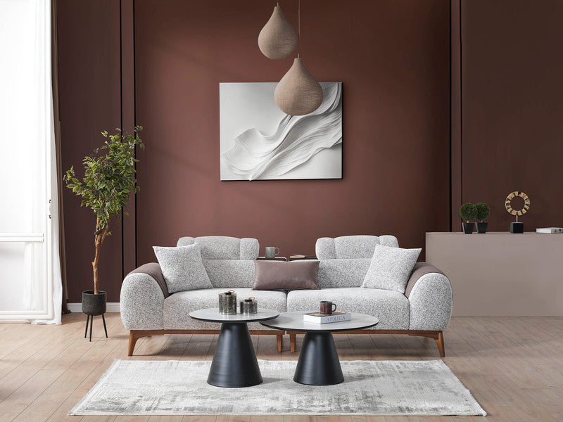 Stella Convertible Sofa in Beige - 200-ELIF-STE-A630-3