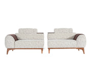 Stella Convertible Sofa in Beige - 200-ELIF-STE-A630-3