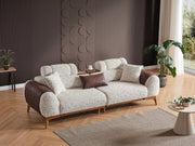 Stella Convertible Sofa in Grey - 200-ELIF-STE-A631-3