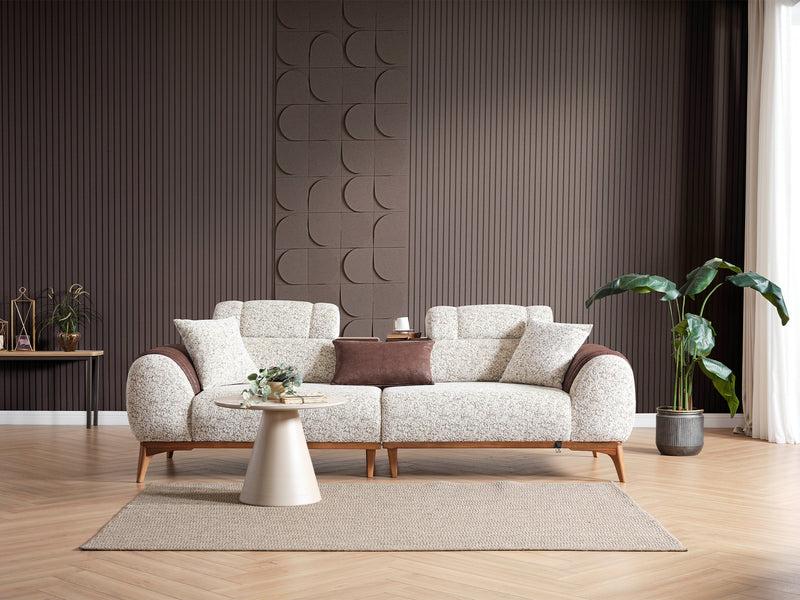 Stella Convertible Sofa in Grey - 200-ELIF-STE-A631-3