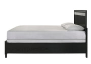 Stellan - Black Storage King Bed with Silver Accent - B367-K-Bed