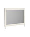 Stelsie White Bedroom Mirror - Gate FurnitureMirror