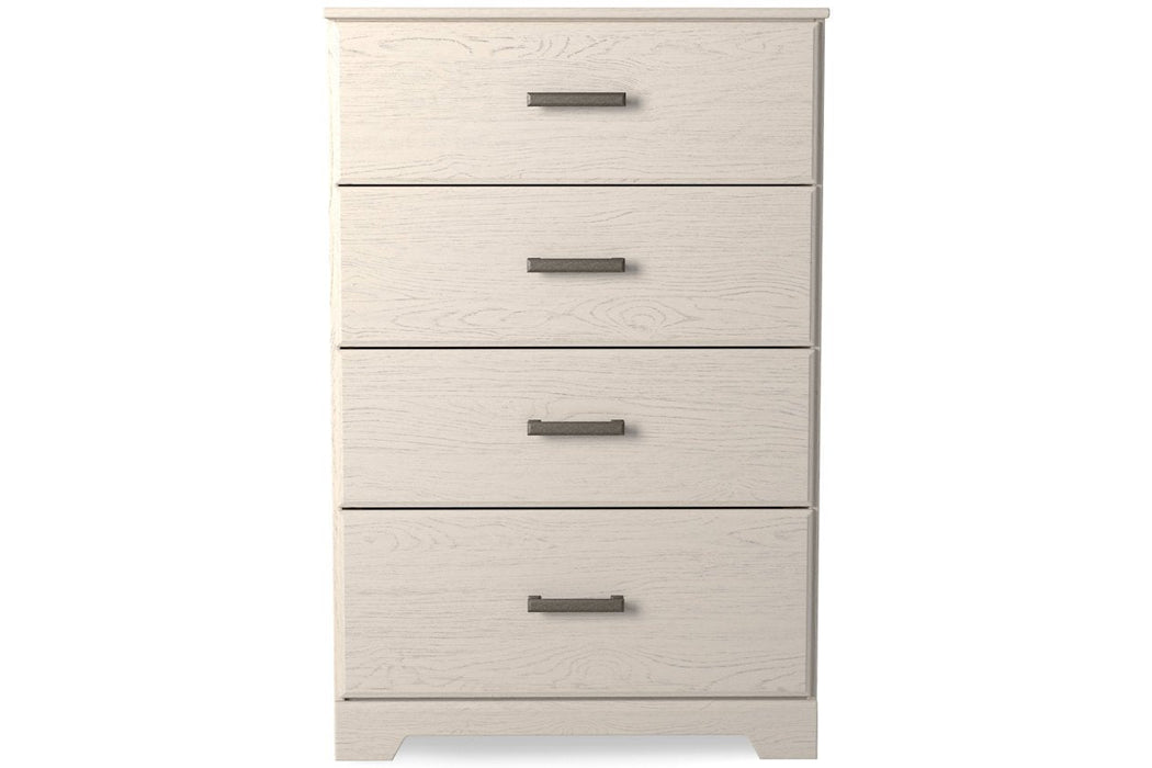 Stelsie White Chest of Drawers - Gate FurnitureChest
