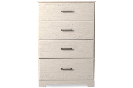 Stelsie White Chest of Drawers - Gate FurnitureChest