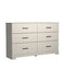 Stelsie White Dresser - Gate FurnitureDresser