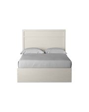 Stelsie White Full Panel Bed - Lara FurnitureFull Bed