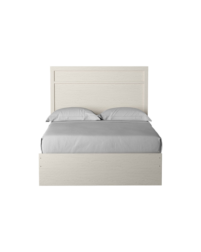 Stelsie White Full Panel Bed - Lara FurnitureFull Bed
