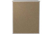 Stelsie White Nightstand - Lara FurnitureNightstand