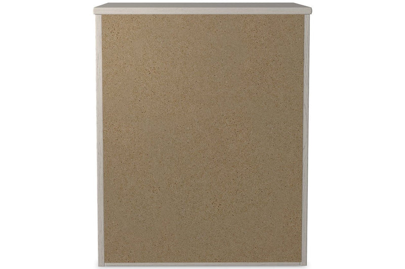 Stelsie White Nightstand - Lara FurnitureNightstand