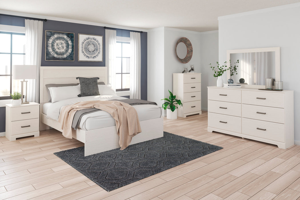 Stelsie White Panel Bedroom Set - Gate FurnitureBedroom Set