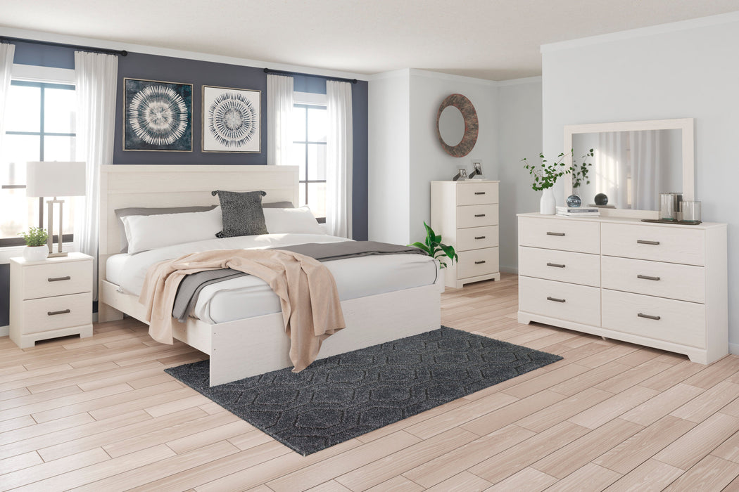 Stelsie White Panel Bedroom Set - Gate FurnitureBedroom Set