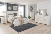 Stelsie White Panel Bedroom Set - Lara FurnitureBedroom Set