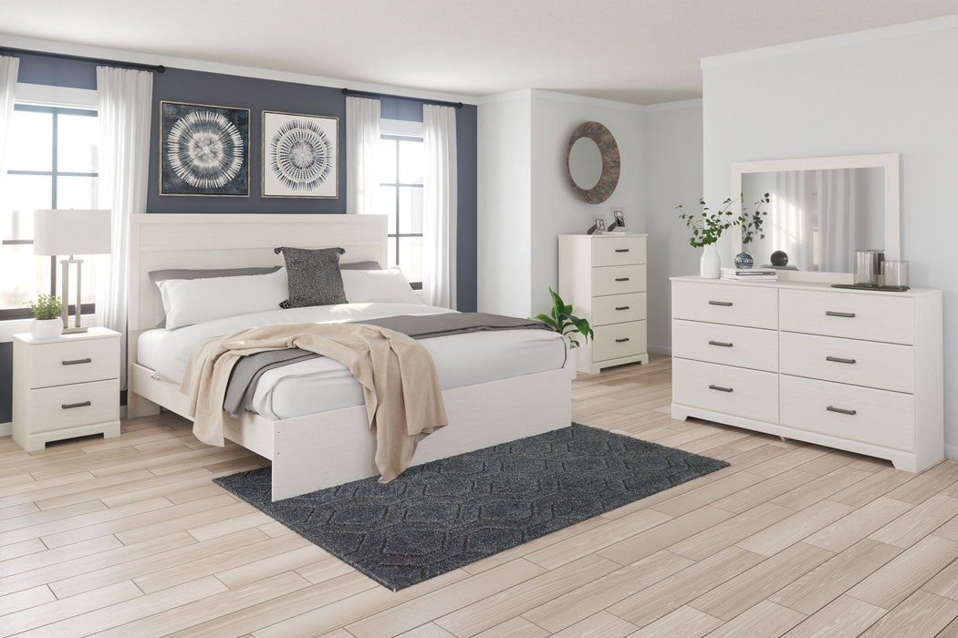 Stelsie White Panel Bedroom Set - Gate FurnitureBedroom Set