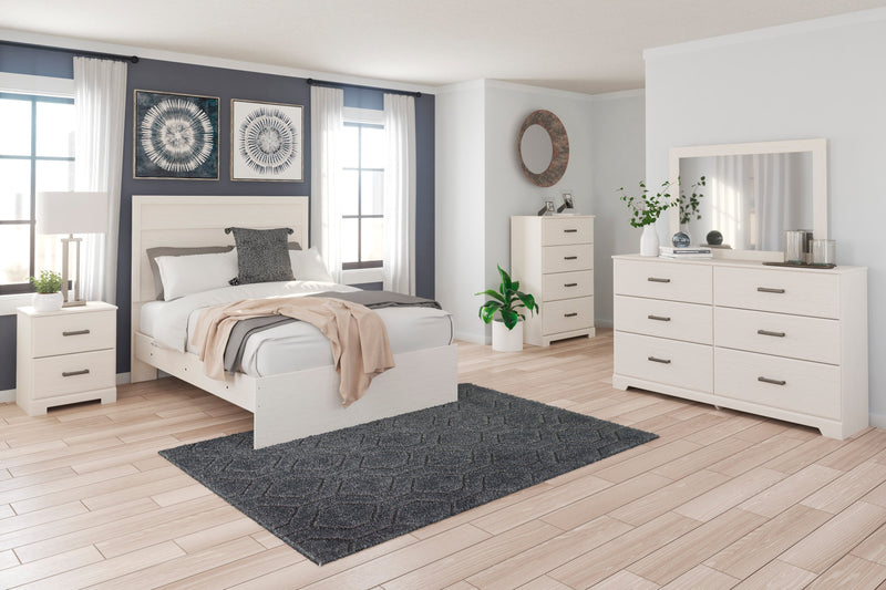 Stelsie White Panel Youth Bedroom Set - Lara FurnitureYouth Bedroom Set