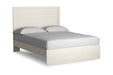 Stelsie White Queen Panel Bed - Gate FurnitureQueen Bed