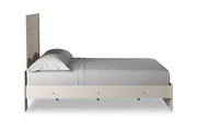 Stelsie White Queen Panel Bed - Lara FurnitureQueen Bed