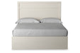Stelsie White Queen Panel Bed - Gate FurnitureQueen Bed