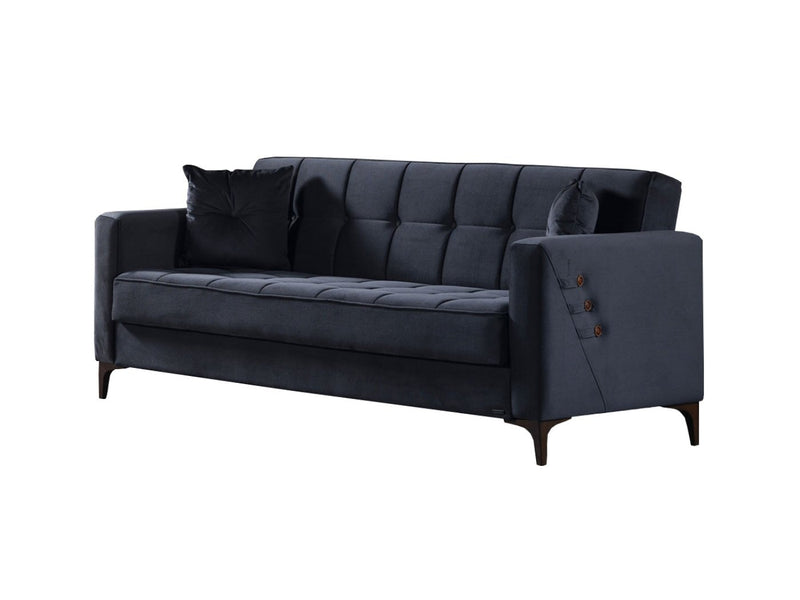 Step 88" Wide Square Arm Convertible Sofa - Sofas