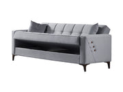 Step 88" Wide Square Arm Convertible Sofa - Sofas