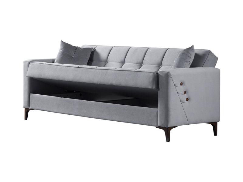 Step 88" Wide Square Arm Convertible Sofa - Sofas