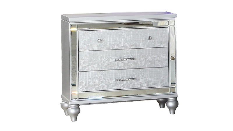 Sterling Nightstand Silver - Sterling Nightstand Silver