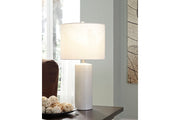 Steuben White Table Lamp (Set of 2) - Lara FurnitureTable Lamp Pair