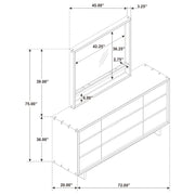 Stillwater Dresser with Mirror - 222803M