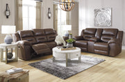 Stoneland Chocolate Power Reclining Living Room Set - Lara FurnitureLiving Room Set