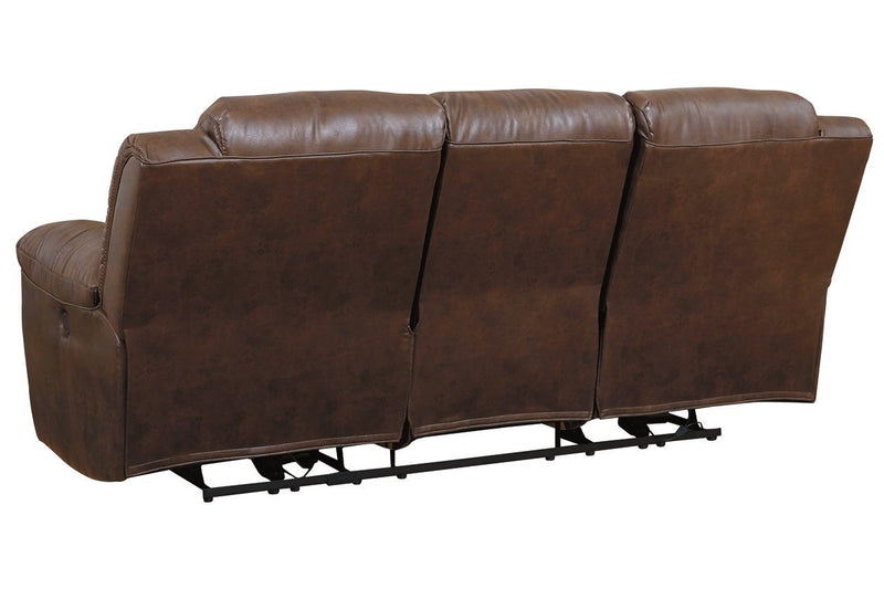 Stoneland Chocolate Power Reclining Sofa - Lara FurniturePower Reclining Sofa