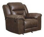 Stoneland Chocolate Recliner - Gate FurnitureRecliner
