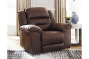 Stoneland Chocolate Recliner - Lara FurnitureRecliner