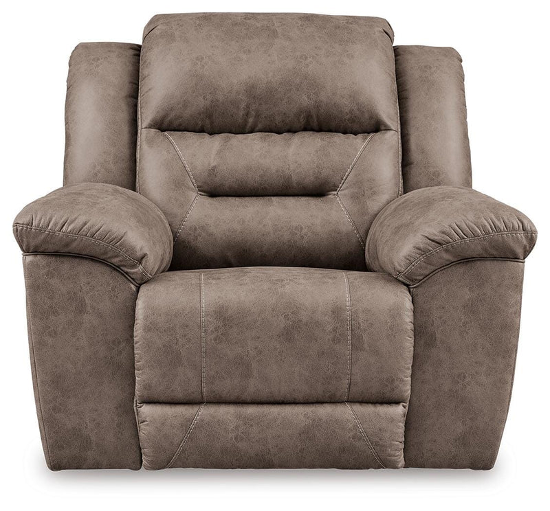 Stoneland Fossil Power Reclining Sofa and Power Recliner - 39905U10
