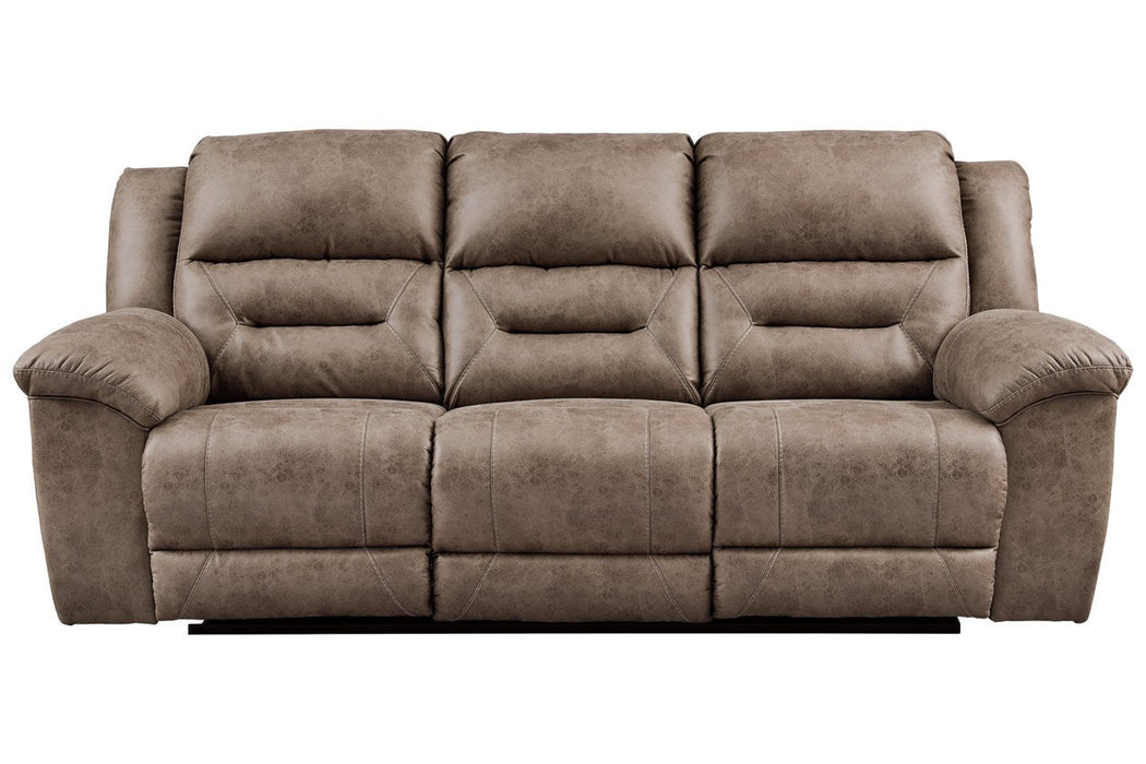 Stoneland Fossil Power Reclining Sofa - Gate FurniturePower Reclining Sofa