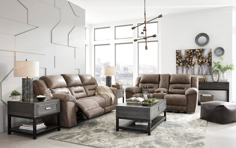 Stoneland Fossil Reclining Living Room Set - Gate FurnitureReclining Living Room Set