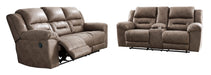 Stoneland Fossil Reclining Living Room Set - Gate FurnitureReclining Living Room Set
