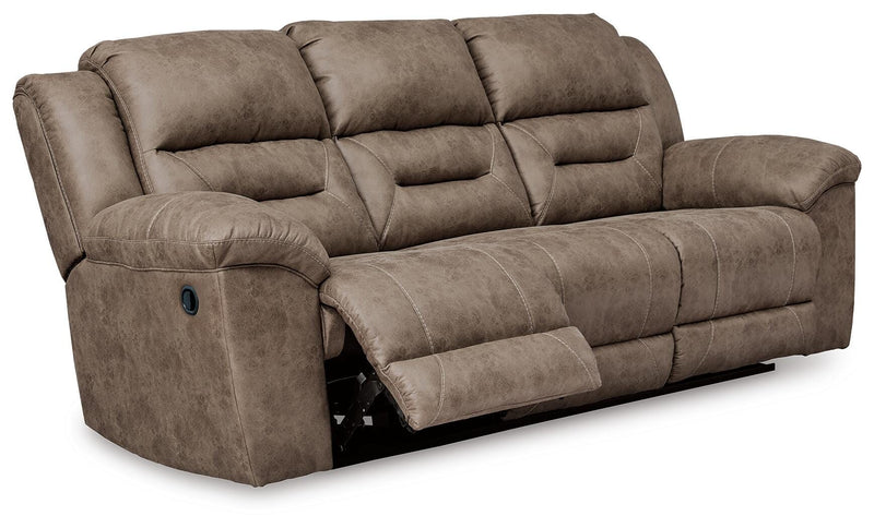 Stoneland Fossil Reclining Sofa and Recliner - 39905U9