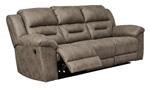 Stoneland Fossil Reclining Sofa - Gate FurnitureReclining Sofa